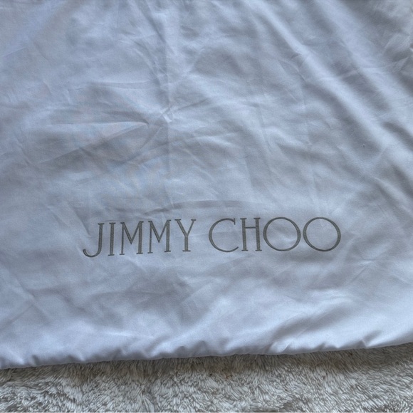 Jimmy Choo White Drawstring Bag - Picture 2 of 6